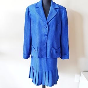 Blue Suit Plus Size